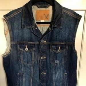 NWOT American Eagle Denim Vest